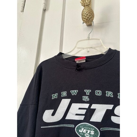 NFL New York Jets men’s size medium black sweater - Picture 5 of 12